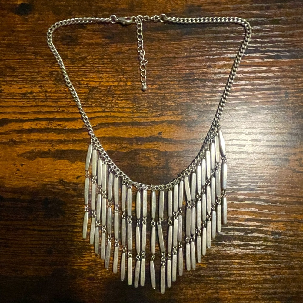 Silver necklace